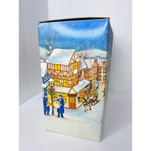 Holiday Living by Lowes Porcelain Lighted Railroad Station EUC, Christmas - Picture 5 of 16